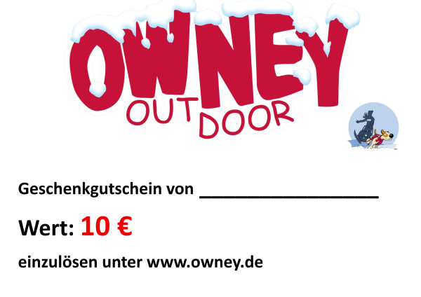 OWNEY Geschenkgutschein 10 €