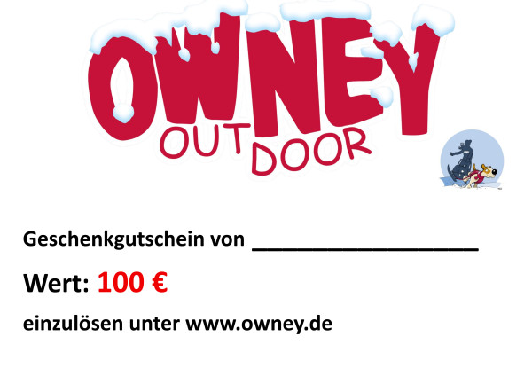 OWNEY Geschenkgutschein 100 €